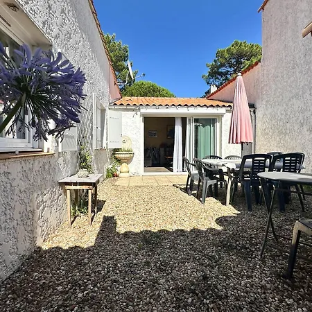 3 Chambres, 7 Pers., Terrasse, Parking, La Palmyre - Fr-1-705-63 別荘